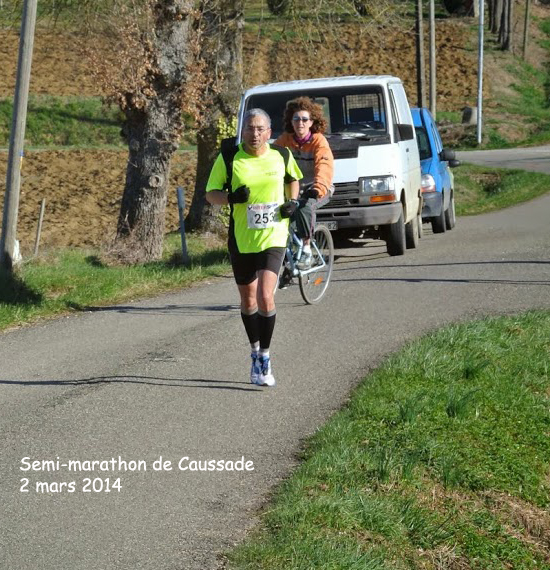 Semi marathon de caussade 02 03 2014